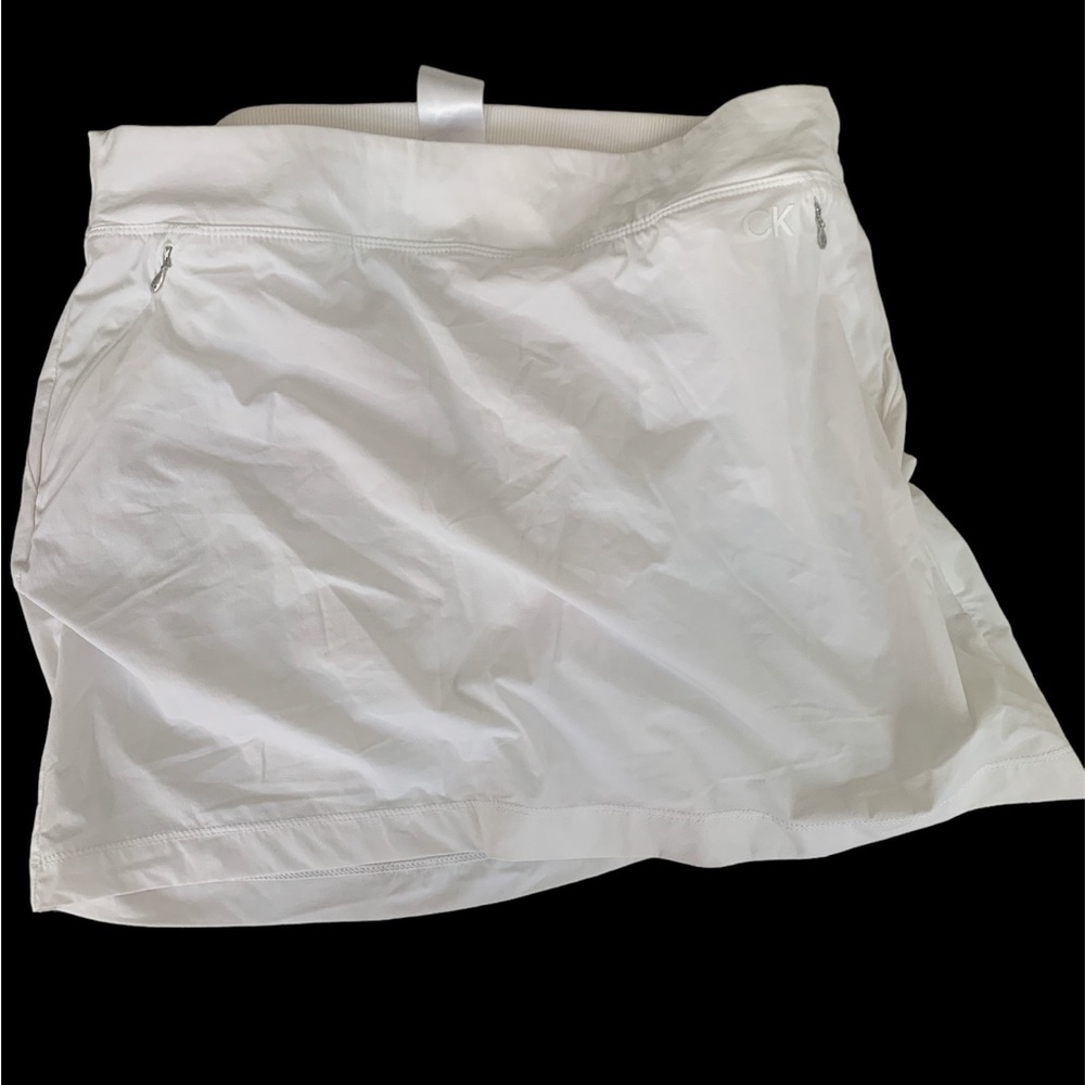 White Calvin Klein Athletic Skort